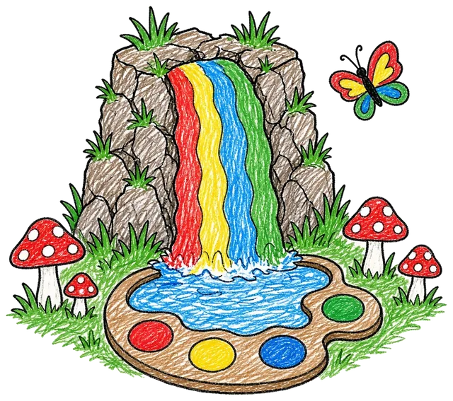 The Rainbow Waterfall